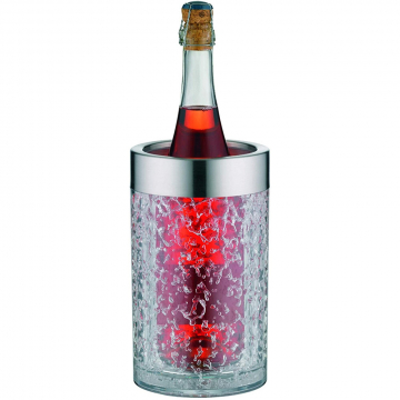 Alfi Rafraîchisseur pour Bouteille de Vin Crystal Transparant Ice