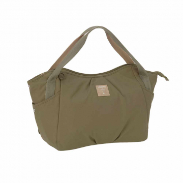 Lässig Sac à Langer Green Label Twin Bag Triangle Olive