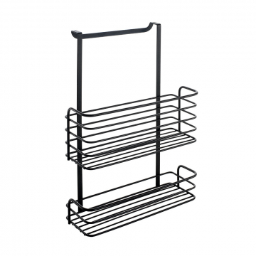 Metaltex Keukenkast Organizer Galileo 26 cm x 36 cm Zwart