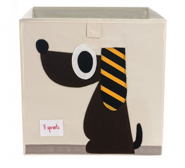 3 Sprouts Speelgoed Opbergbox Hond