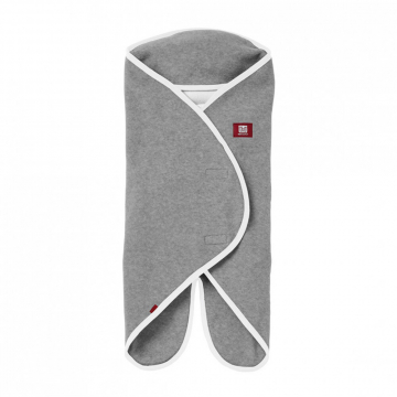 Red Castle Wikkeldeken Babynomade Dubbel Fleece Grijs - Wit