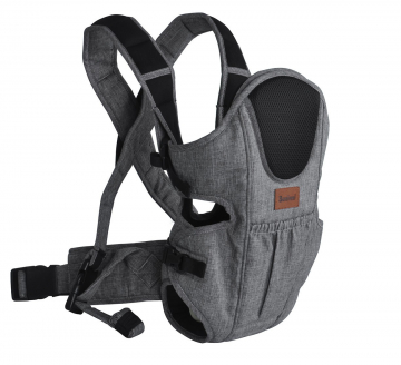 Baninni Draagzak - Buikdrager Sacco Prestigio Melange 2-in-1 Grijs