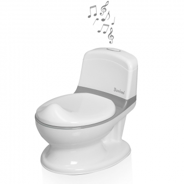 Baninni Kindertoilet Pippe Grijs