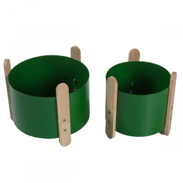 Baytex Bloempot Set Clover Groen - 2 Stuks