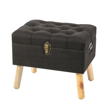Baytex Hocker Stanford Small Donker Grijs