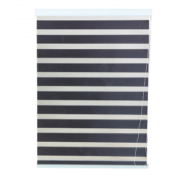 Baytex Duo Rolgordijn Astel 100 cm x 150 cm Zwart
