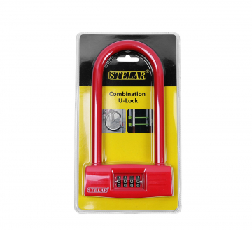 Baytex Fietsslot - Beugelslot Stelar 18 cm - Rood