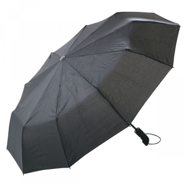 Baytex Klappbarer Schirm Windproof Ø 104 cm Schwarz