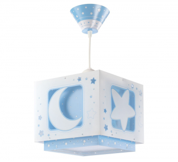 Dalber Hanglamp Moonlight - Glow In The Dark Blauw