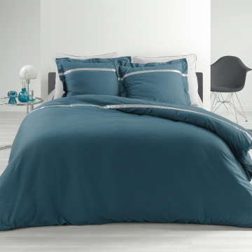 Housse de Couette Uni Stripe 240 cm x 220 cm