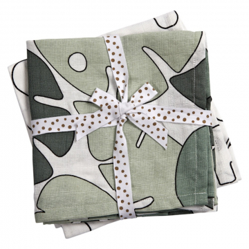 Done By Deer Mulltuch Swaddle Pack Tiny Tropics - 2 Stück