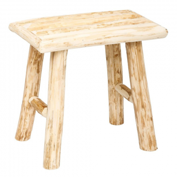 Eazy Living Tabouret en Bois Chalet