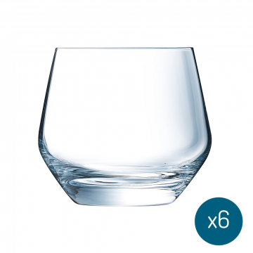 Eclat Verre à Eau Tumbler Ultime 35 cl Lot de 6