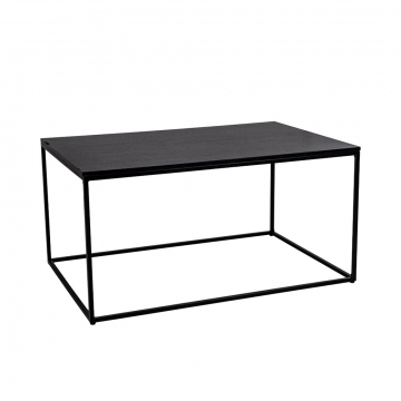 House Collection Table Basse 90 cm Dina Noir