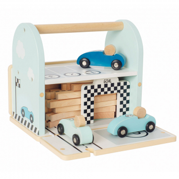 Jabadabado Houten Racebaan In Kist