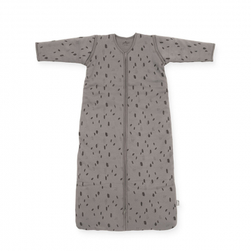 Jollein Gigoteuse Bébé 70 cm Spot Storm Grey avec Manches Amovibles