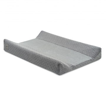 Jollein Housse de Matelas à Langer Bliss Knit Storm Grey