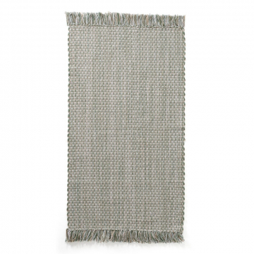 Kid's Concept Tapis 70 cm x 140 cm Coton Jute Vert
