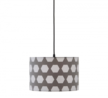 Kid's Concept Hanglamp Hexagon Grijs