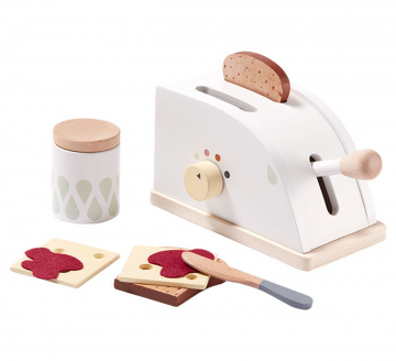 Kid's Concept Grille Pain Jouets de Cuisine Blanc