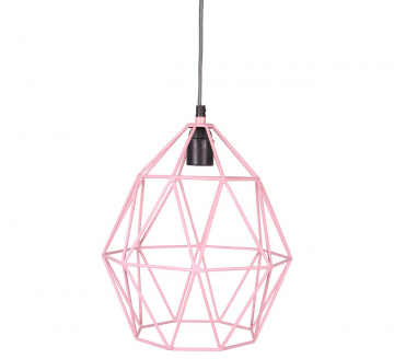 KidsDepot Hanglamp Wire Roze