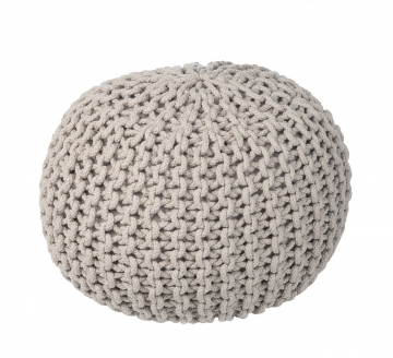 KidsDepot Pouf Bundy Grau