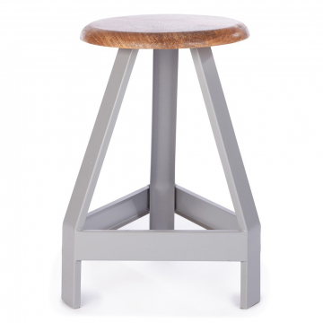 KidsDepot Tabouret Original Gris