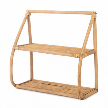 KidsDepot Rotin Étagère Murale Mexy 50 x 50 cm