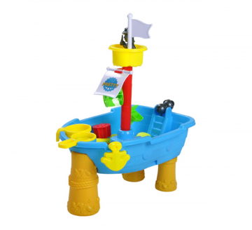 KnorrToys Table de Sable et Eau Bateau Pirate