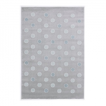 Livone Tapis 120 cm x 180 cm Happy Rugs Confetti Gris - mint