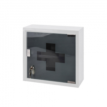 MyHome Armoire à Pharmacie 30 cm x 30 cm Alexander Blanc