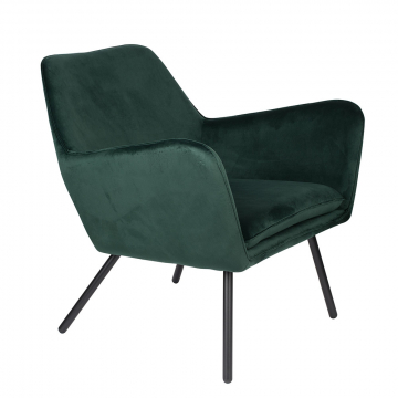 Nesthaus Velvet Fauteuil Ruben Groen