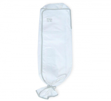 Pacco Couverture d'emmaillotage Pacco Plus Large à partir de 6 kg Blanc