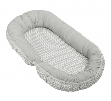 Quax Babynest Cozy Nest + Junior Sleepy-C Grijs