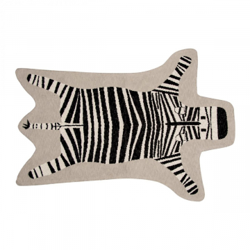 Quax Vloerkleed Tricot Zebra - 97 cm x 132 cm