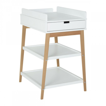 Quax Luiertafel Met Lade Hip White