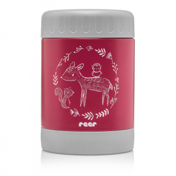 Reer Boîte Alimentaire Isotherme ColourDesign 300 ml Framboise