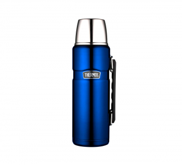 Thermos Bouteille Isotherme King Metallic Blue 1,2L