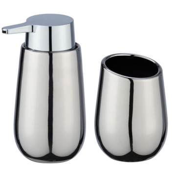 Wenko Set De Salle De Bain Badi Chrome