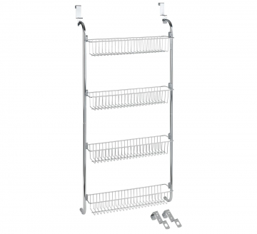 Wenko Étagère pour Porte avec 4 Paniers
