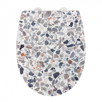 Wenko WC-Sitz Terrazzo