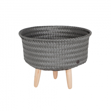 Handed By Cache-Pot avec Support Up Low Gris Foncé