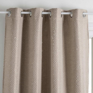 Eazy Living Gordijn Met Ringen 140 cm x 260 cm Victoria Beige