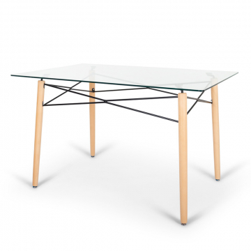 BAM-Meubel Table de Salle à Manger 120 cm Fred