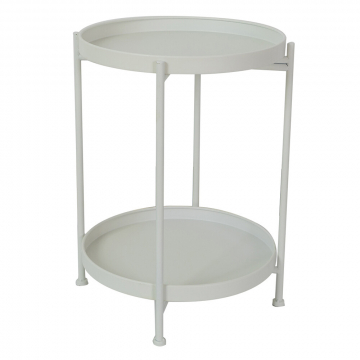 Baytex Bijzettafel Ø 39,5 cm Dali Wit