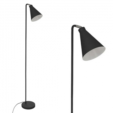 Eazy Living Lampadaire Ketan Noir