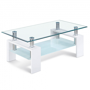 Stozy Table Basse 100 cm Spago Blanc