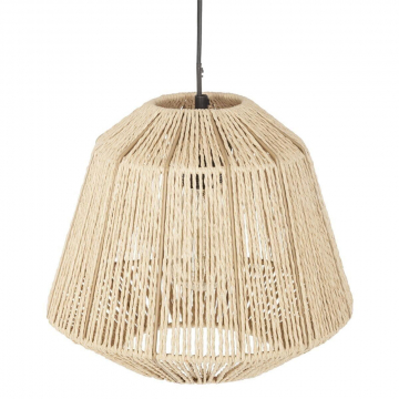 Eazy Living Lampe à Suspension Boho Ø 29 cm Naturel