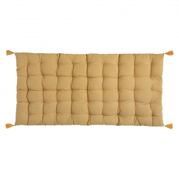 Eazy Living Coussin de Sol 120 x 60 cm Dione Jaune