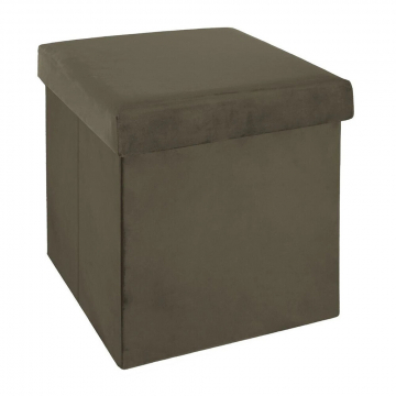 Eazy Living Pouf + Aufbewahrungsbox Antoinette Khaki